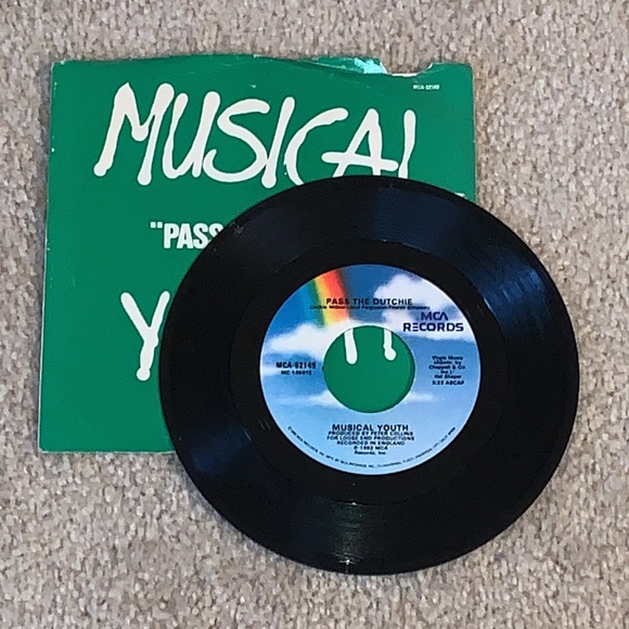 Vintage Musical Youth 7” Vinyl Record, 1982, Pass the Dutchie - Picture 3 of 8